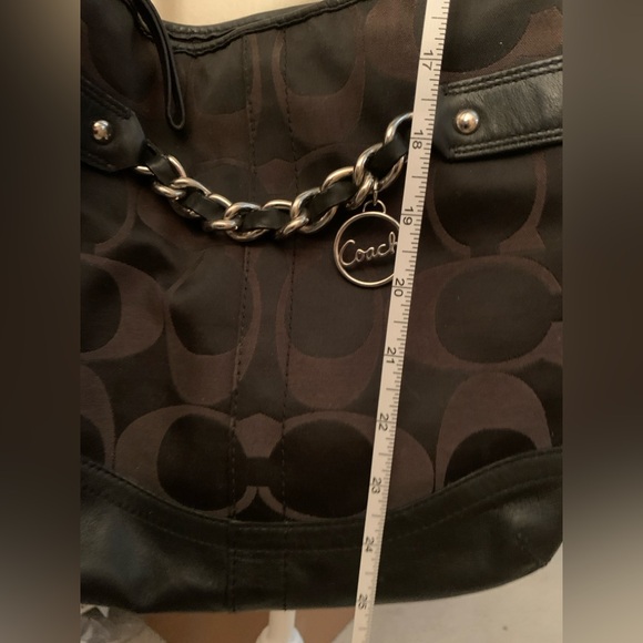 Coach Signature Duffle Shoulder Crossbody Purse - Picture 8 of 8
